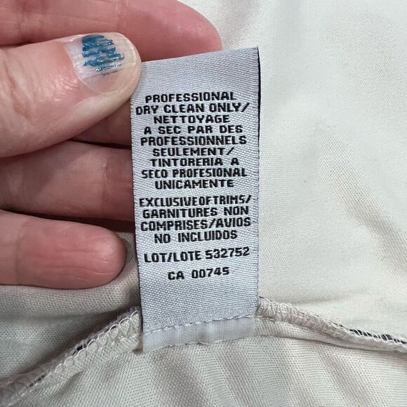 JS Collections Orchid Chianti Soutache Two Tone‎ Embroidered Lace Dress 10 Women - Picture 10 of 11